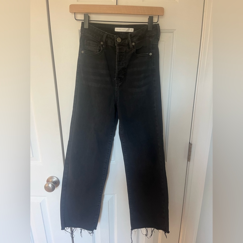 ALTAR’D STATE jeans size 25, black straight leg